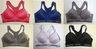 Active Wear Seamless Padded Sports Bra WireFree Yoga Racerback B C Cup