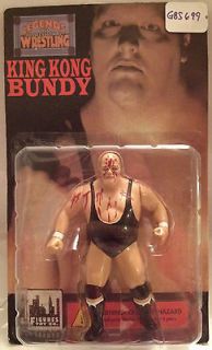 B12)   WWF WWE WCW LJN Figures Toy Company Wrestling   King Kong Bundy