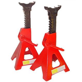 Pair of 3 Ton Jack Stands Adjustable Height Auto Shop Safety Tools Car