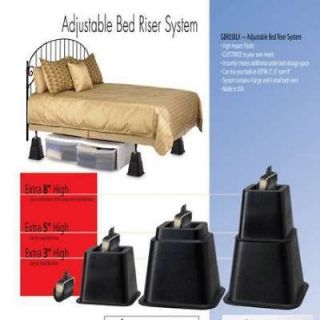 Adjustable Bed Riser System, New Miscellaneous