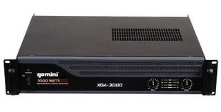 RB GEMINI XGA 3000 3000W Power Amplifier DJ Stereo Amp