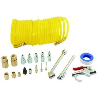 Air Compressor Starter Kit with hose, tire guage, tire chuck, etc