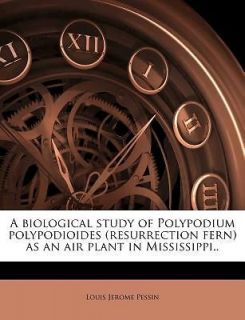 Study of Polypodium Polypodioides (Resurrection Fern) as an Air