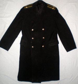 Military Navy Naval Army Uniform Cloak Cape Coat Black Large USSR