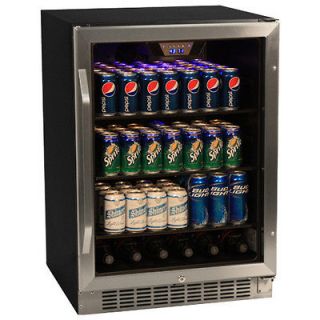 New CBR1501SG EdgeStar 148 Can Stainless Steel Beverage Cooler