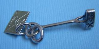 Vintage Albuquerque New Mexico NM cattle brand branding iron sterling
