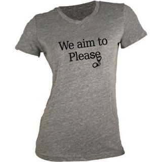 We Aim to Please 50 Fifty Shades Of Grey Book Inspired T Shirt