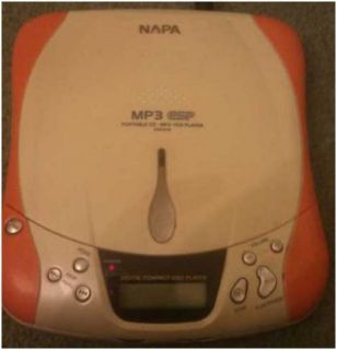 NAPA DAV310  CD & VCD Player +AC Adaptor + KJV Audio Bible CD   VGC