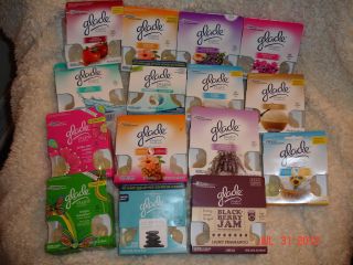 NEW Glade Plug Ins Scented Oil Refills Fits Airwick YOU CHOOSE SCENT