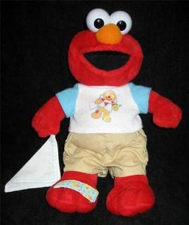 Check Up Time Elmo SEE VIDEO Fisher Price 2004 Stuffed Plush 12 #