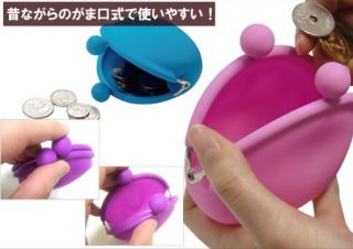 Silicone Coin Purses Pouch Wallet Card Rubber Bag Key Holder Mini Case