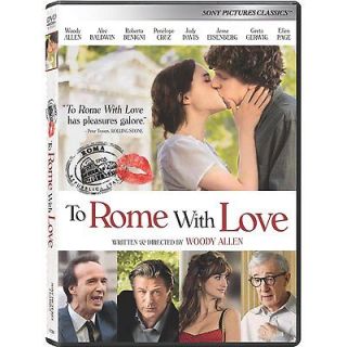 To Rome With Love (2012, DVD) Brand New & Sealed