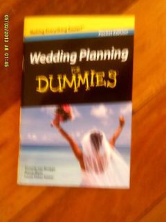 NEW, WEDDING PLANNING FOR DUMMIES. POCKET EDITION