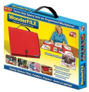 ASOTV WonderFile   Portable Workstation As Seen on TV Wonder File