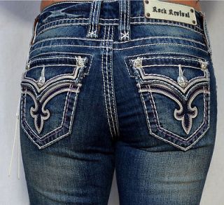 ROCK REVIVAL Womens Denim   ALLEGRA AK2   Jeans   Ankle Skinny   NEW