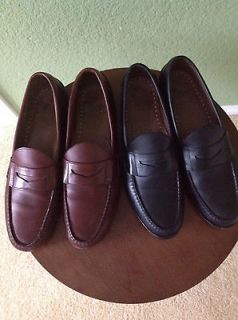 Allen Edmonds 13B leather loafers EUC black or brown