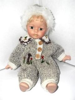 Doll  HARRODS Knightsbridge Collectors Cloth/porcelai n doll