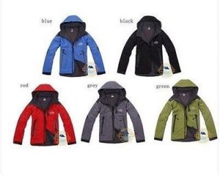 Mens Soft shell Jacket Hiking Coat 5color (S,M,L,XL,XXL) #1
