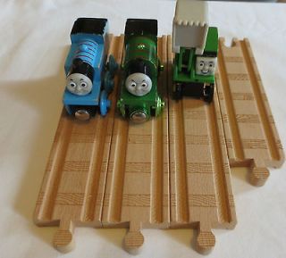 LOT WOODEN Tracks + THOMAS + Alfie & PERCY Tank Engine Wooden Trains