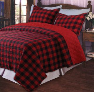 Bedding red quilts