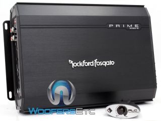 R1000 1D ROCKFORD FOSGATE PUNCH AMP 2000W MAX SUBWOOFERS SPEAKERS