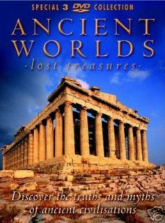 ANCIENT WORLDS   ROME   EGYPT   GREECE   3 DVD BOX SET