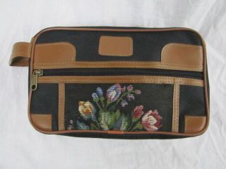 Tapestry Travel Cosmetic Make Up Bag Toiletry Kit