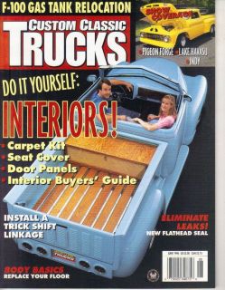 June 1996 CLASSIC TRUCKS Magazine Johnson 1948 Chevy Joe Baker 1958