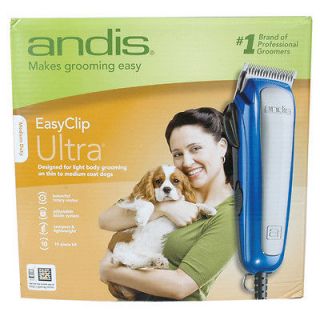 Andis Easy Clip Ultra Clipper kit for Dogs   grooming on thin to