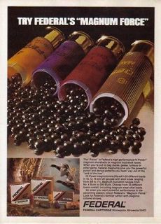 1980 FEDERAL AD SHOTGUN SHELL AMMO & BOX