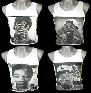 Wiz Khalifa Vest Singlet Tank Top T Shirt FreeSize Rolling Papers