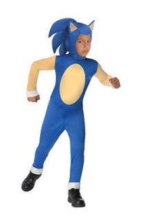 Boys Sonic The Hedgehog Video Game Costume sz Large (12 14)