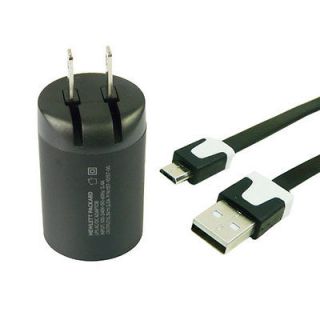10W Power Charger+OEM 5ft Micro USB Cable for HP TouchPad FB341AA#ABA