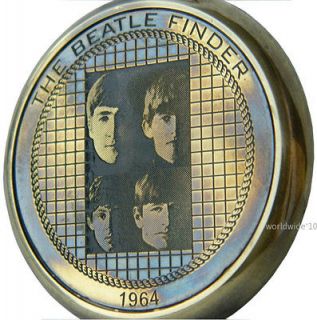Beatles Watch Style Pocket compass Solid Brass