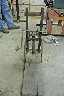 Vintage Antique Barn Bore Drill Press