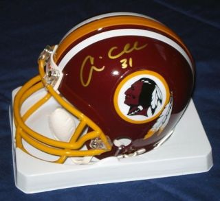 Andre Collins Signed Washington Redskins Mini Helmet Penn State Auto