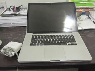 Apple Macbook Pro 15.4 Laptop Computer 4GB RAM, 2.4 GHz Processor