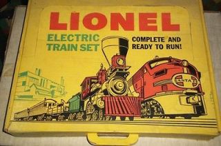 LIONEL TRAIN SET VINTAGE 1950s USED GREAT CONDITION