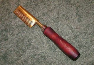 Golden Supreme Brass Pressing Comb