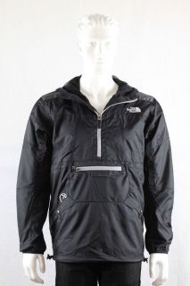 The North Face Mens ST Anorak Pullover Jacket AYNQJK3 Black Steep