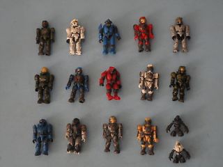 5x Mega Bloks Halo Spartan loose figures RANDOM PICK OFFER free