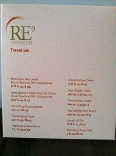 ARBONNE RE9 TRAVEL SET NEW IN BOX