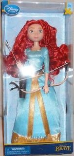 Disney   Merida 11 doll in Formal Dress with Bow and Arrow   NIB