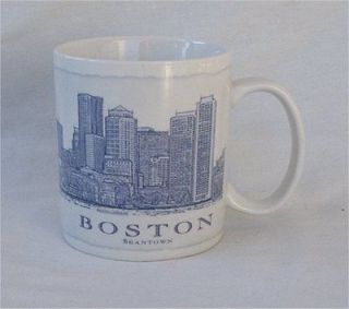 2010 Starbucks 18 Oz Architect Series Boston Coffee Mug
