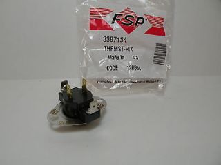 Whirlpool Dryer Thermostat 3387134 OEM Factory Service Part