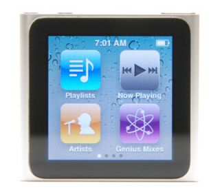 Newly listed Apple iPod nano 6th Generation Silver (8 GB) (Latest