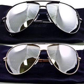 Mens Sunglasses Aviator Shades Mirror Mirrored Designer