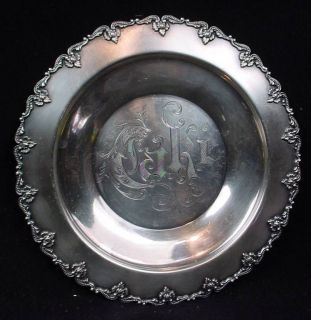 Stunning Antique Forbes Silver Co Hamilton Ont EP Cake Serving Plate