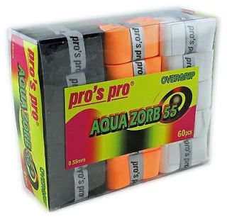 Pros Pro Aqua Zorb 55 Overgrip   0.55mm   For all types of racquet