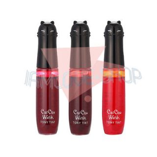 TONYMOLY] Cat Chu Wink Tony Tint 3 Colors Pick one Lip Stain gloss